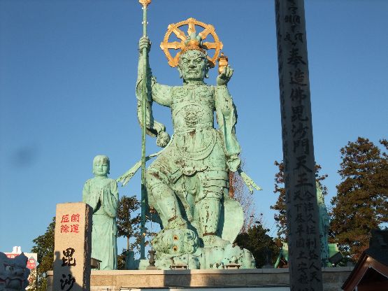 日本一の毘沙門天像　一乗院 